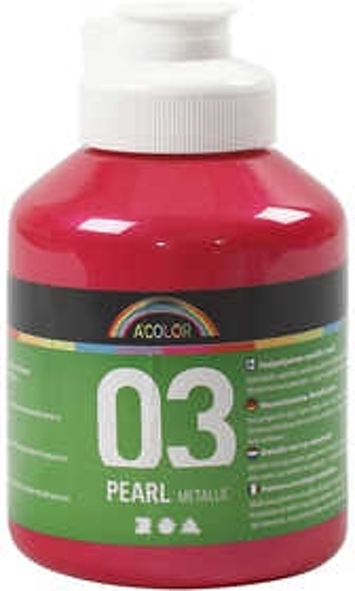 A-Color Metallic, roze, 03- metallic, 500ml [HOB-32214]